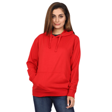 Load image into Gallery viewer, Deevaz Hoodie Full Sleeves Cool &amp; Stylish Sweatshirt Winter Wear For Women In Red Color.