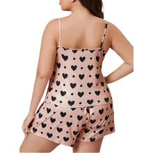 Load image into Gallery viewer, Women Comfortable Soft Satin Shorts Suit Sleepwear