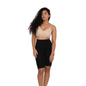 Deevaz Beige Colour High Waisted Tummy Tucker With Medium Compression-Black & Beige