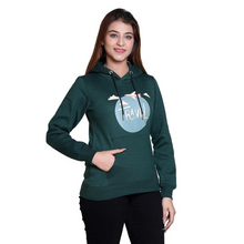 Load image into Gallery viewer, Women Hoodie Printed Fleece Sweatshirt for Winter wear