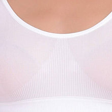 Load image into Gallery viewer, Deevaz Medium Impact Non-Padded non-wired Sports Air Bra in White Colour for Teenagers