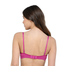 Load image into Gallery viewer, Deevaz Combo of 2 Non-Wired Padded Full Coverage Bra In Pink &amp; Yellow Colour with lace detailing.